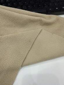 Manfinity Sport Corelite Men's Casual Warm Fleece Sweatshirt, Autumn/Winter Sweatshirts Green Long Sleeve Top - Army Green - View 5