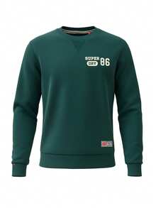 Men's Sweatshirt Green - Green - View 4