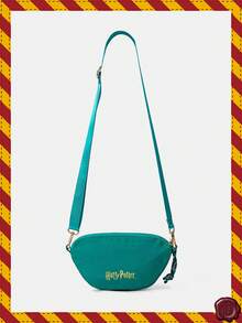 HARRY POTTER X SHEIN Luminous Shoulder Tote Bag - Turquoise - View 2