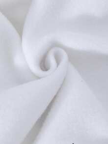 SHEIN 两件套女童保暖内衬樱桃印花圆领卫衣和撞色蝴蝶结长裤，甜美、休闲、学院风，适合外出、返校、度假，可搭配外套、马甲、夹克。 - 白色 - 查看 7