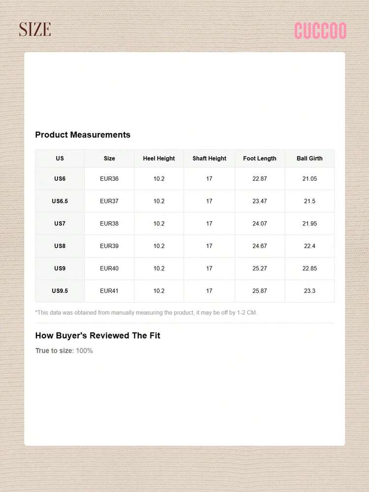 CUCCOO BASICS Women's Coffee Color Pointed Toe Chunky Heel Boots, Elegant Commuting Minimalist Daily All-Match Versatile Knit Mid-Calf Ankle Boots For Christmas Spring Shoes