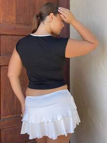 Nezia Cruz Women Summer Fashion Short Sleeve T-Shirt