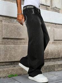 Cargo broek heren wandelbroek outdoorbroek lichte effen