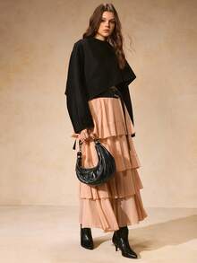 SHECARRY Ladies Handbag - Black - View 6