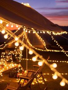 1.5/3/6/10米电池供电LED泡泡球灯串，室内装饰，卧室装饰，婚礼派对装饰灯串，塑料水晶球装饰仙女灯，圣诞树装饰灯，客厅墙壁桌面装饰灯