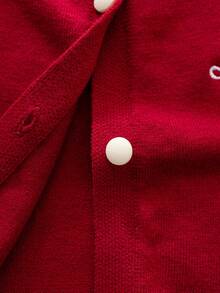 Genkimix Kids 年轻女孩可爱彼得潘领针织开衫毛衣外套，长袖