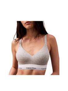 Calvin Klein Women's Lift Stretch Bralette - Grey - View 3