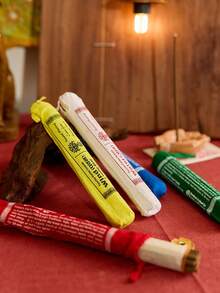 Cirelle Nepalese Imported Incense Sticks For Morning, Afternoon & Evening - Plant-Based Herbal Blends To Purify Air And Soothe The Mind - Nhiều màu - Xem 2