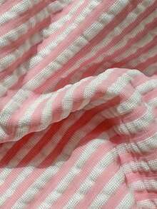 Swim Mod مجموعة بكيني نسائية من قماش الجاكار مع تصميم أزهار وتطريز دانتيل وزخارف معدنية، مناسبة للربيع والصيف