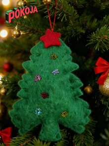 尼泊尔工匠钥匙扣 - 独特的微型娃娃包饰，适合圣诞节礼物 - 彩色 - 查看 1