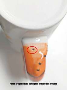 Joivida 1 Stück die kreative Keramik Kaffeetasse mit Henkel hat ein fantasievolles Design, das sich für Familien, Cafés, Weihnachts- und Valentinstags-Geschenke eignet. Es ist eine Cartoon-Tier-Trinkschale, eine Frühstücks-Milch- und Saftschale sowie ein Paar-Geschenk. Sie ist ideal sowohl für Getränke als auch zum Verschenken, zu Weihnachten und Valentinstag. - Verschiedenfarbig - Übersicht 7