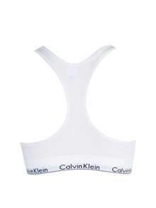 Calvin Klein Women's Unlined Bralette - White - View 2