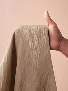 Zivah 2025秋冬新款通勤优雅休闲度假宽松棕色长袖衬衫+短裙两件套，旅行、通勤、聚会、度假、复古风格、购物、宴会、优雅、派对、约会、休闲-A - 卡其色 - 查看 8