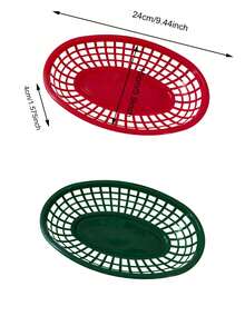 Joivida 1pc | 2pcs | 7pcs Multi-Functional Kitchen: Draining Basket, Vegetable Washing Basket, Fruit And Rice Draining Basket, Plastic Basin, Kitchen Trash Can, Cabinet Door Garbage Rack, Vegetable Basket, Draining Basin,Christmas, Valentine's Day - Multicolor - View 8