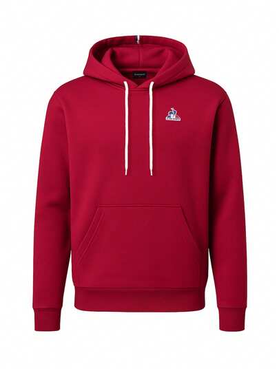 Le Coq Sportif Essentiels Men's Hoodie Red