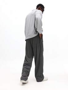 SUMWON Men Polo Co-Ords - Grey - View 2