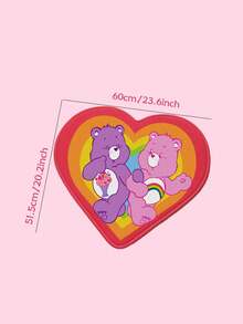 Care Bears X PETSIN 1PC Pet Cat Dog Universal Gradient Love Bear Cartoon Cute Pattern Printed Plush Warm And Comfortable Dog Sleeping Pad - Love floor mat - View 11