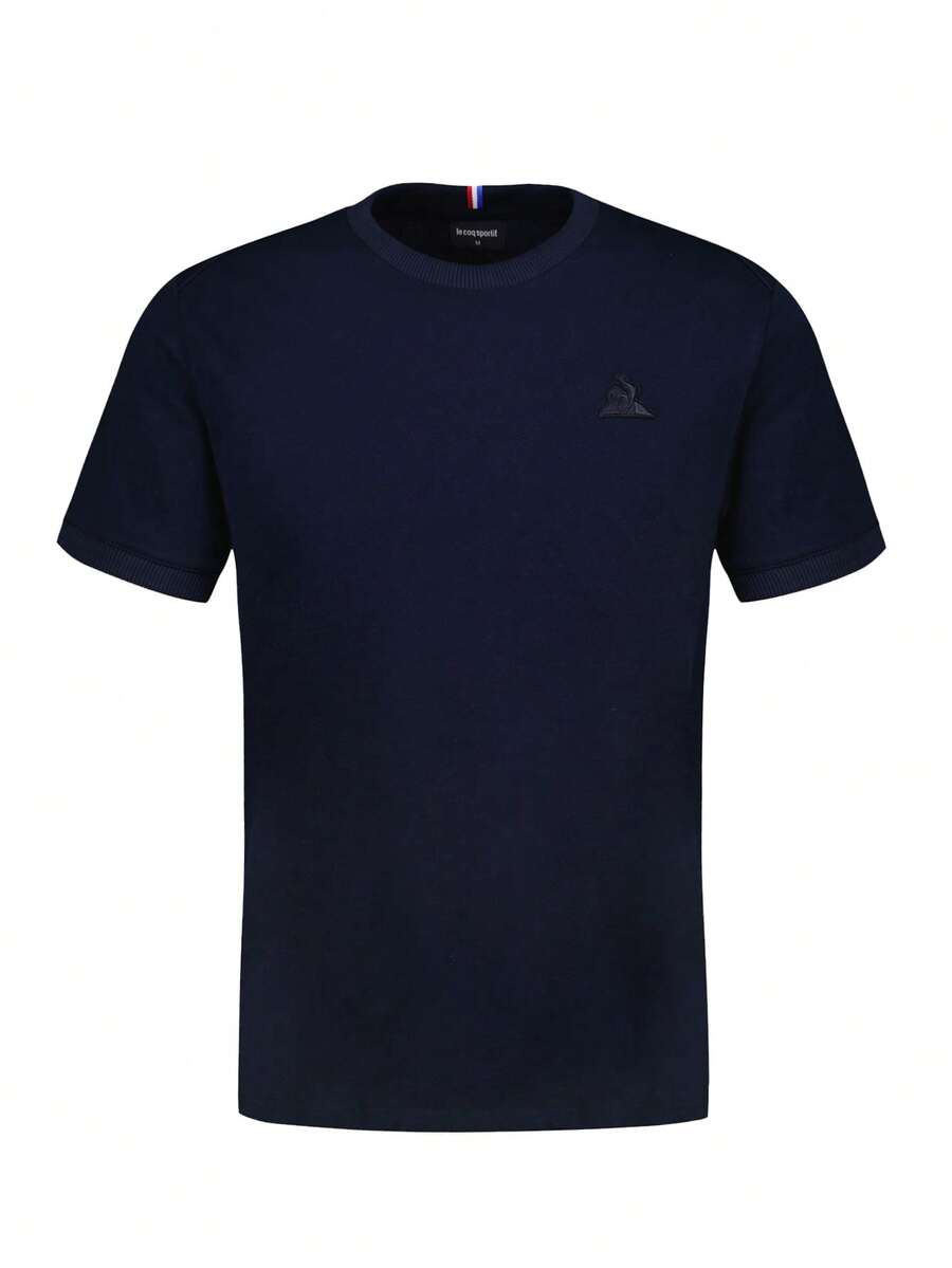 Le Coq Sportif Men's T-Shirt Navy Blue - Navy Blue - View 1
