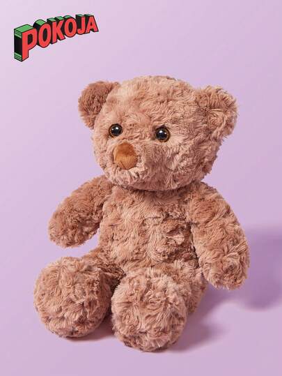 POKOJA LAND 30cm/11.81in Cute Teddy Bear Plush Toy Teddy Bear Stuffed Animals Plushies Decorate Creative Gifts For Kids Birthday Party Home Girls Room Decor