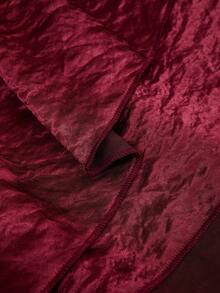 Sweetra Elegante Rüschen-Saum Shorts in Große Größen