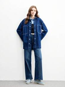 CUCCOO BIZCHIC Giày lười da lộn màu xanh da trời thời trang nữ thoải mái, phù hợp để đi làm, đi chơi, mua sắm, đi làm, mặc hàng ngày - Màu xanh nhạt - Xem 10