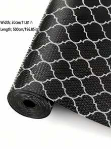 Tấm lót kệ và ngăn kéo 118,11/196,85 inch, Tấm lót tủ bếp chống trượt có nhiều độ dài, Tấm lót tủ EVA chống dính, chống thấm nước có họa tiết in, Phù hợp với kệ, tủ lạnh, tủ và tủ lưu trữ, Chiều rộng 11,81 inch - Nhiều màu - Xem 16