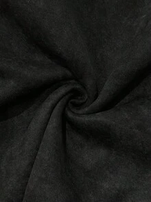 Florisole 女式优雅休闲铆钉仿旧印花运动衫 - 深灰色 - 查看 6