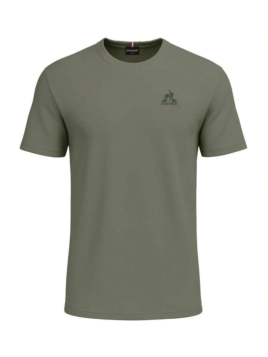Le Coq Sportif Essentiels Men's T-Shirt Tea Leaf - Army Green - View 1