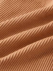 Ocili 5pcs/Pack Seamless Mid-Waist Briefs, Leisure Minimalist Comfortable Underwear