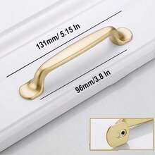 4pcs Metal Cabinet Handles - Versatile Knobs For Kitchen, Drawers & Cupboards - Multicolor - View 22