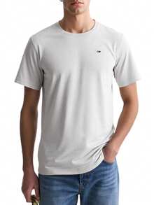 Tommy Hilfiger Men's T-Shirts Grey - Light Grey - View 1