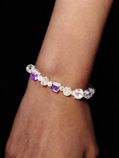 Y2Kool Armband mit Kristall Dekor,