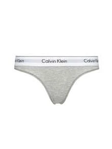 Calvin Klein Women's Thongs - Grey - View 1