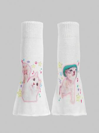 Anime جوارب ساق للنساء