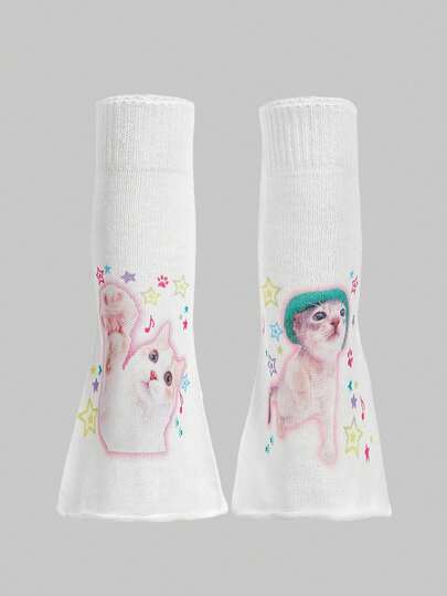 Anime جوارب ساق للنساء