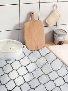 Tấm lót kệ và ngăn kéo 118,11/196,85 inch, Tấm lót tủ bếp chống trượt có nhiều độ dài, Tấm lót tủ EVA chống dính, chống thấm nước có họa tiết in, Phù hợp với kệ, tủ lạnh, tủ và tủ lưu trữ, Chiều rộng 11,81 inch - Nhiều màu - Xem 3