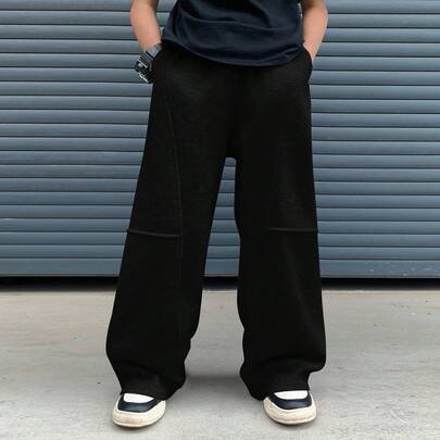 ティーンボーイ カジュアル 多機能スウェットパンツ、通勤、学校、デイリーカジュアル、スポーツ、秋冬シーズンに適しています