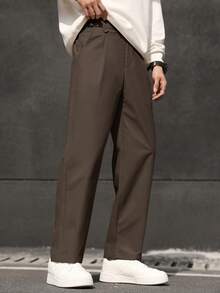 Claim Dot 男士休闲百搭纯色西装裤