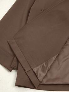 Aveloria Rosie Jachetă nouă, stil coreean, de înaltă calitate, casual, cu talie strânsă, rezistentă la vânt