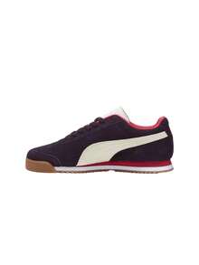 Puma Roma Suede Men's Sneakers Midnight Plum / Alpine Snow / Gum 398635 - Violet White - View 5