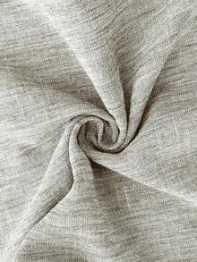 EMERY ROSE 女式纯色休闲裤 - 杏色 - 查看 8