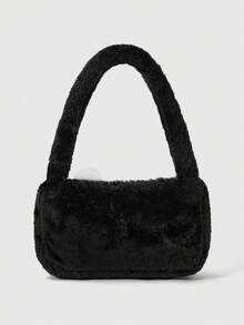 ROMWE Anime Bolsos de hombro para mujer - Negro - Ver 2