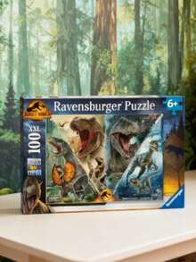 Ravensburger Jurassic World Domination 100 Piece Jigsaw Puzzle Age 6 Years+ 13341 - Multicolor - View 4