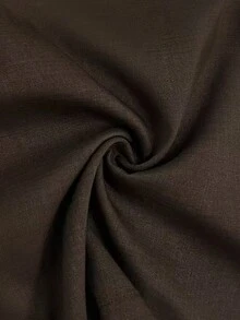 Franclia Plus Size Women's Autumn/Winter New Waist Belt Accessory Shorts, Elegant Commuter Versatile Casual Straight Leg Shorts Brown Shorts Elegant Shorts Two Piece Shorts Short Outfits Lace Up Shorts - Brown - View 6