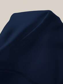 Resyla 全身印花休闲百搭连帽长袖套头衫 - 寶藍色 - 查看 6