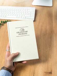The Gratitude Journal : 5 Minute Journal - Record Five Minutes A Day For More Affirmation & Reflection,Optimism,Positivity,Happiness,A Simple Undated Hardcover Five Minute Guide Daily - 米色 - 查看 8