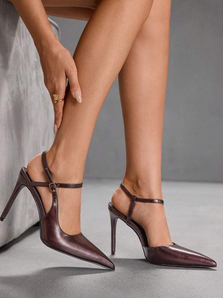 CUCCOO SZL Women's Gold Snake Skin Metallic Fashionable Sexy Nightclub Elegant Pointed Toe Stiletto High Heels