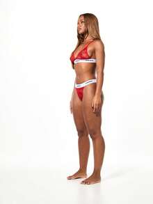 SUMWON WOMEN 女士胸罩和无钢圈文胸 - 紅色 - 查看 6