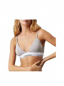 Calvin Klein Women's Lift Bralette - Heather Grey - View 3