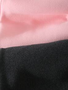 2件套女童紧身裤套装，腰部有贴片装饰，时尚秋冬 - 彩色 - 查看 9